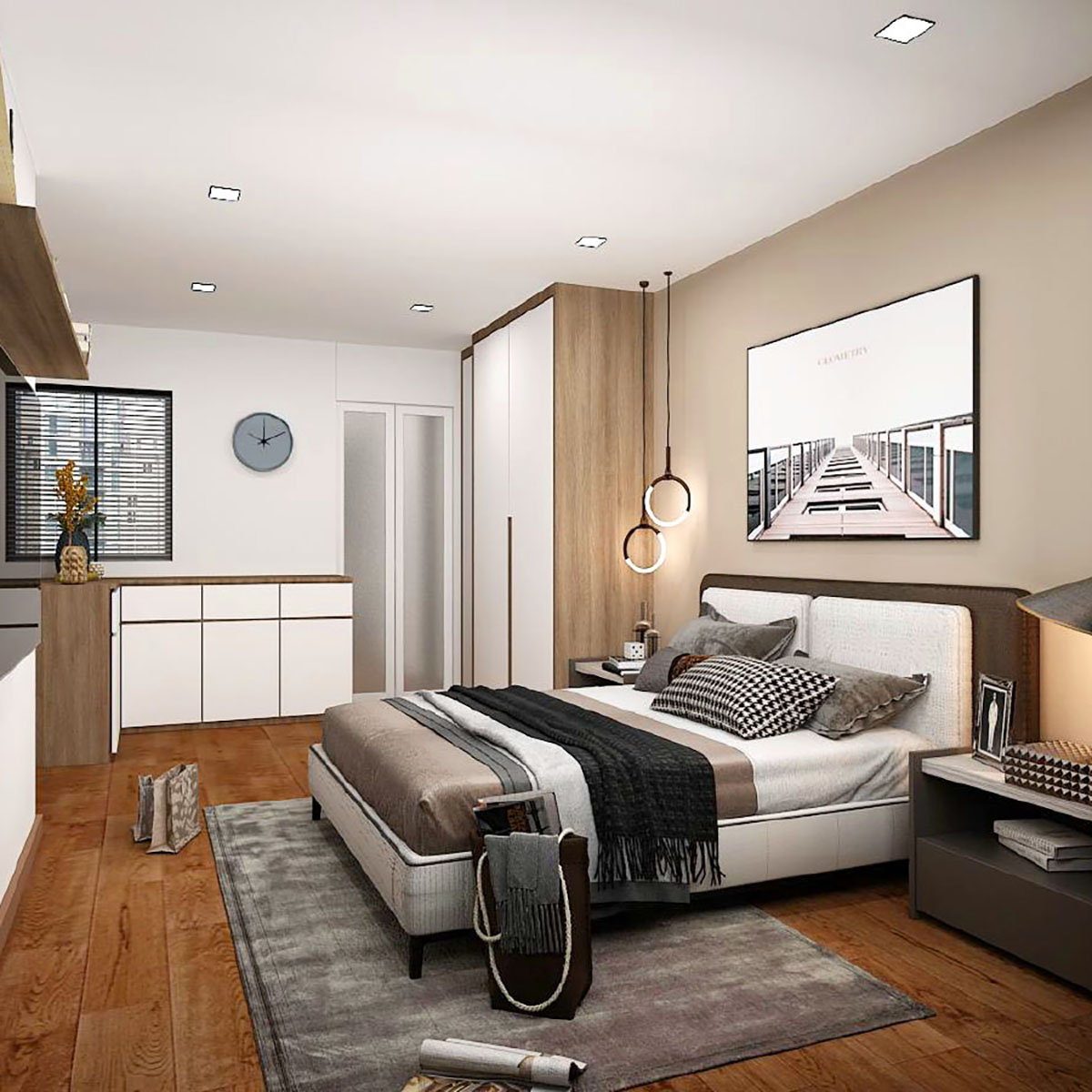 Blk 312A Anchorvale Lane - Interior Design of Bedroom