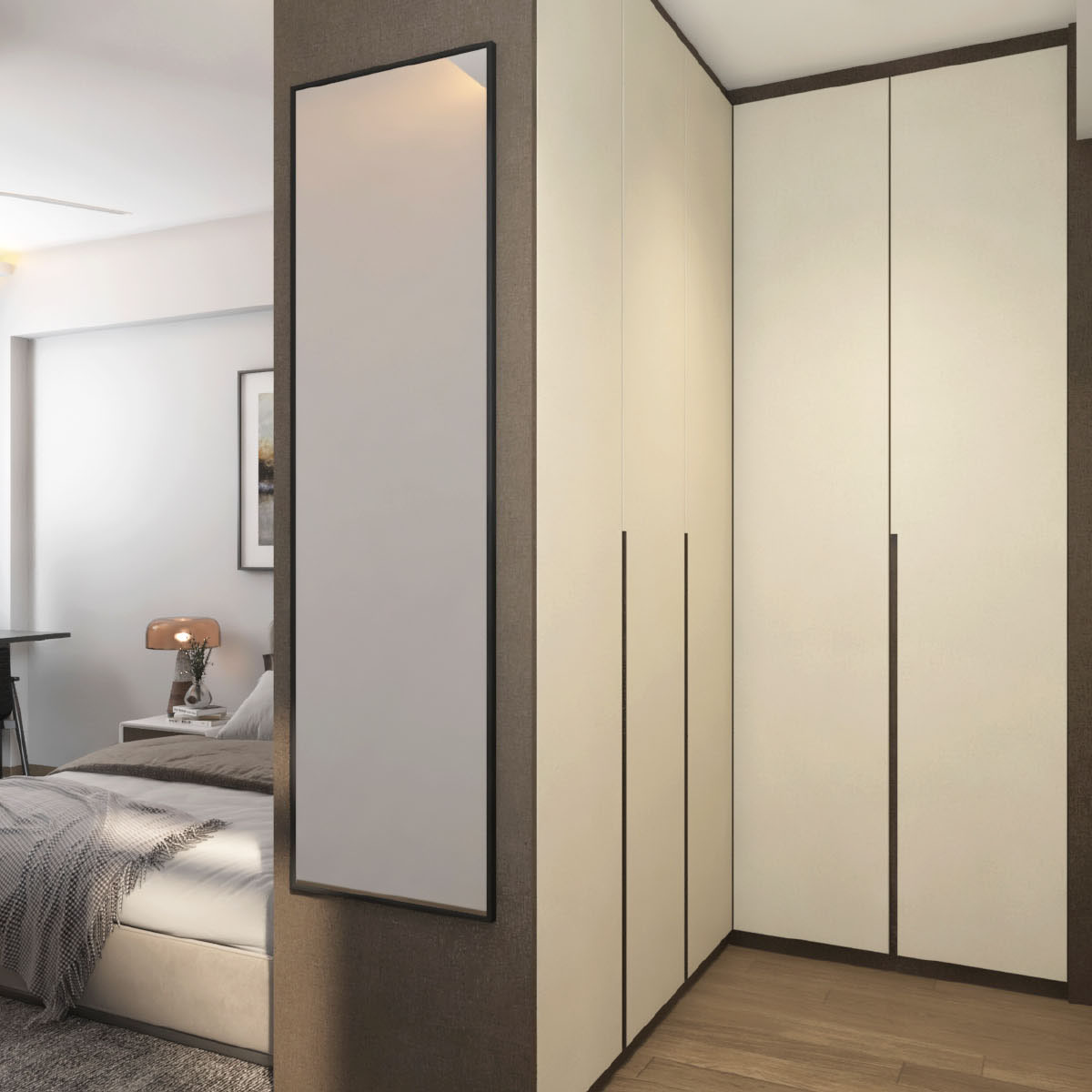 Blk172C Edgedale Plains - Bedroom Interior Design - Full Height Wardrobe Blk172C Edgedale Plains - Bedroom Interior Design - Full Height Wardrobe