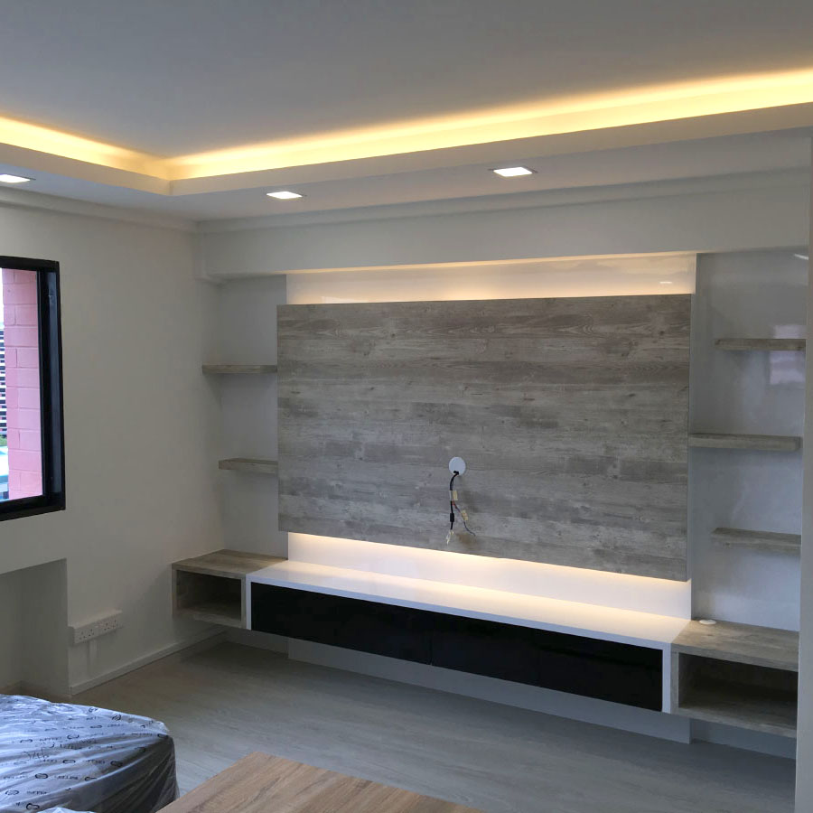 Blk719 Tampines St72 Interior Design 