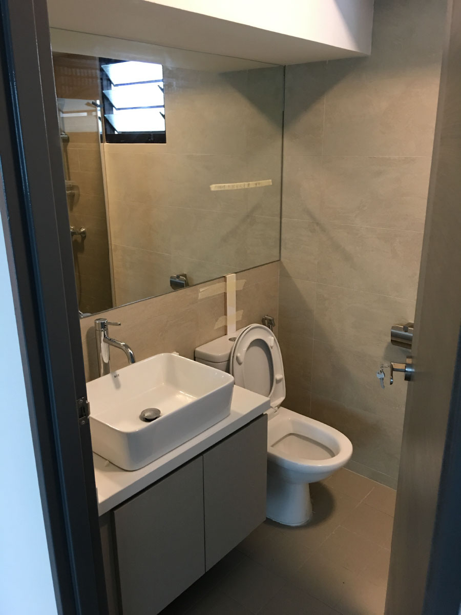 Interior Design for Blk481 Fernvale Link - Bathroom