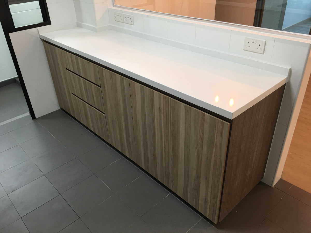 Interior Design for Blk481 Fernvale Link - Kitchen